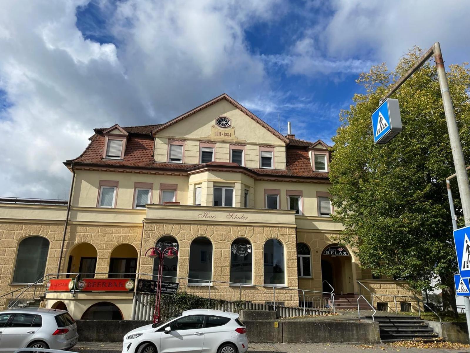 Ferienwohnung Schulerhaus Stetten am Kalten Markt Екстер'єр фото